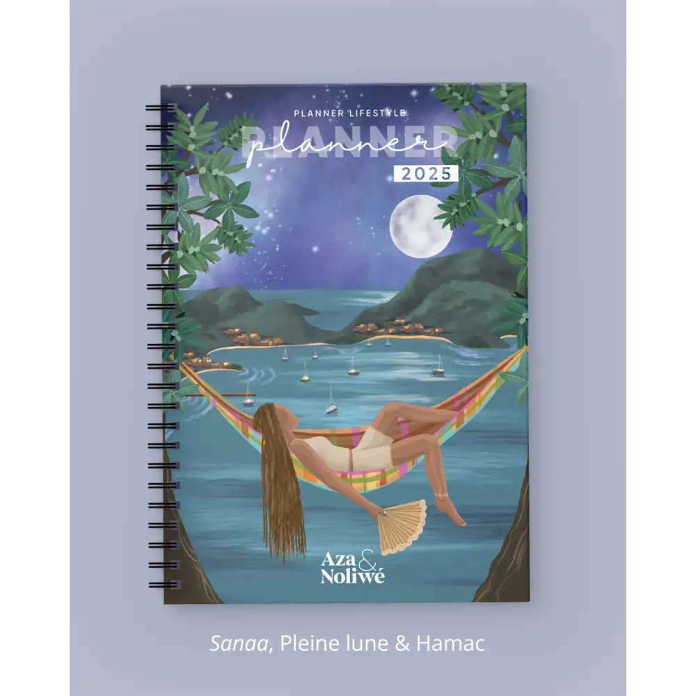 Planner LIFESTYLE - Pleine lune & Hamac