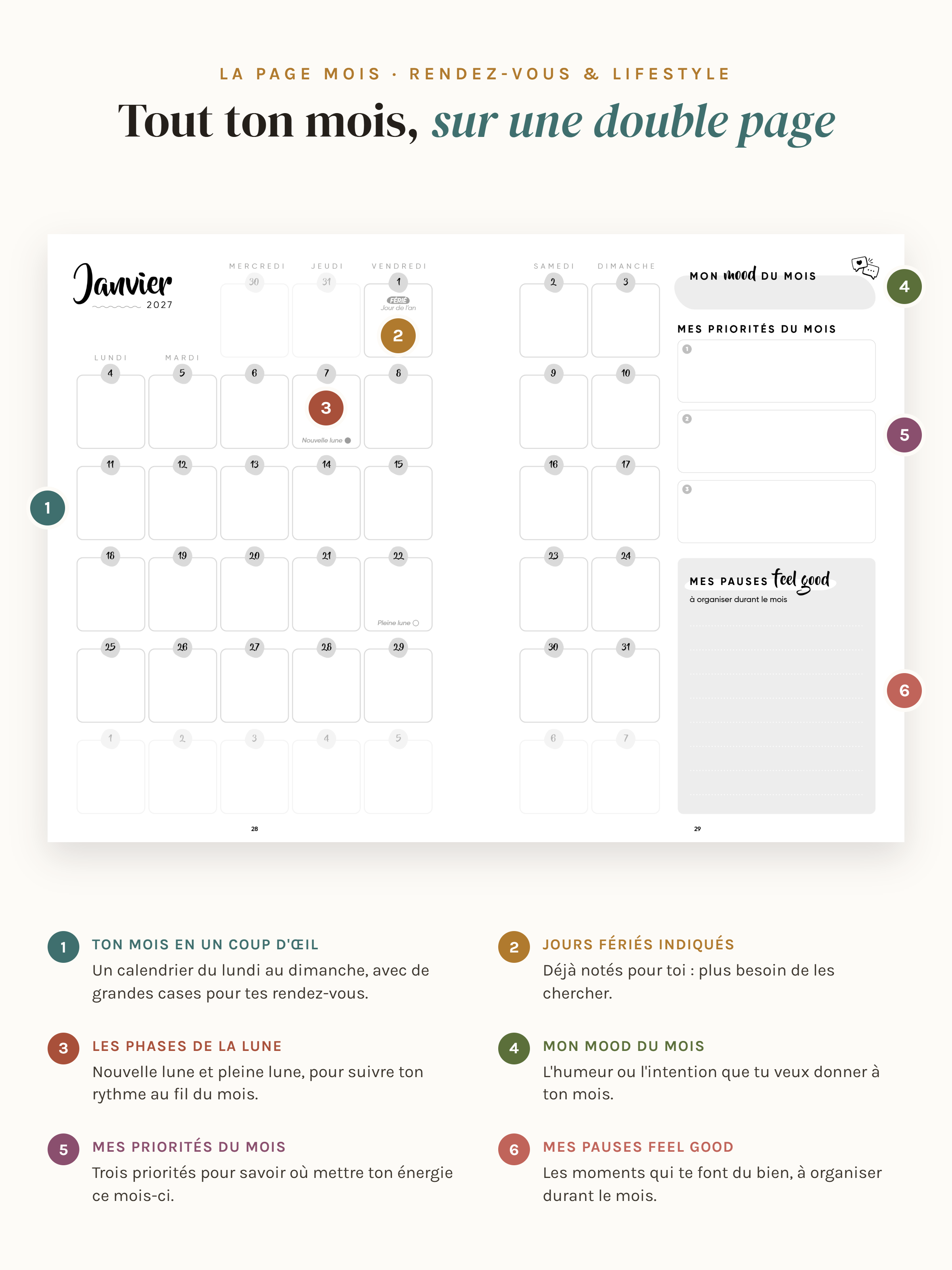 Planner RENDEZ-VOUS